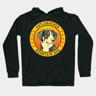 Entlebucher Mountain Dog Portrait Hoodie